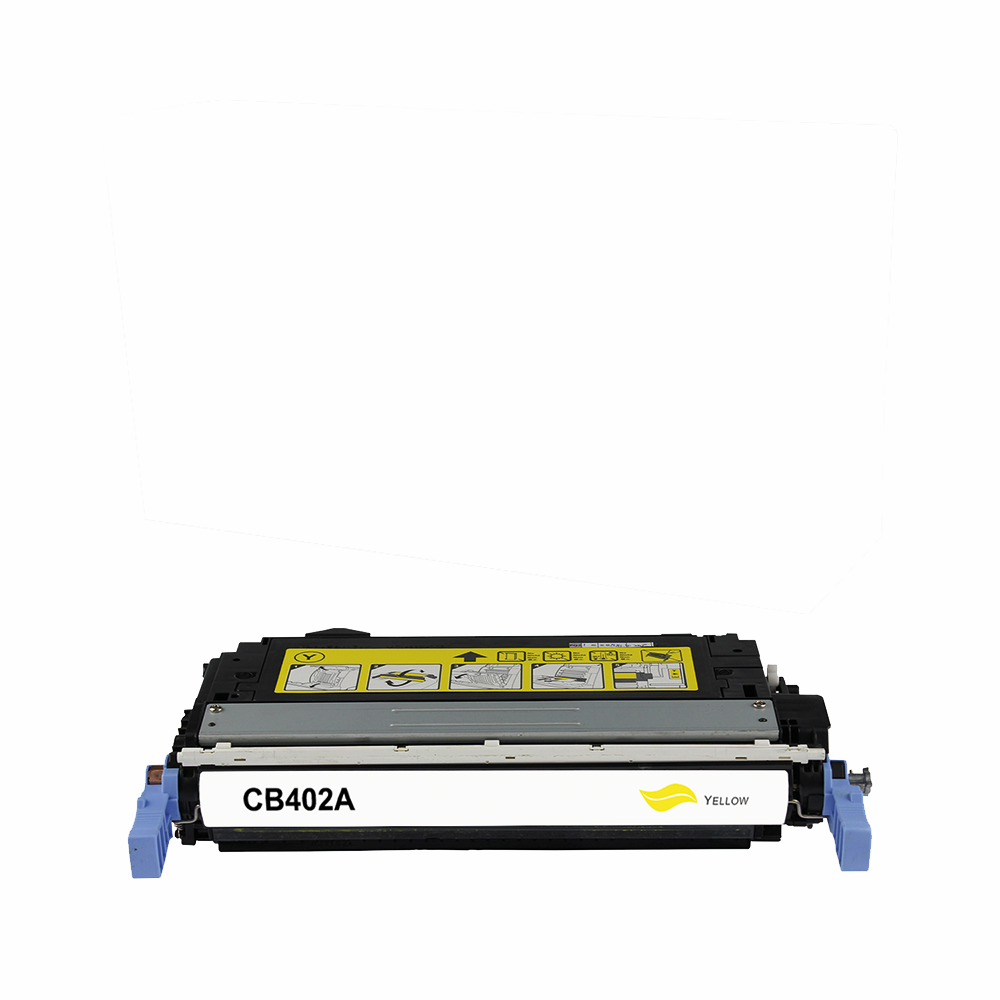Huismerk HP 642A (CB402A) toner geel