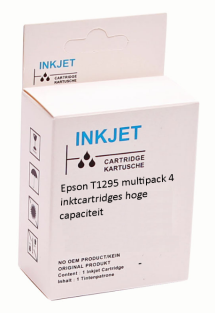 Huismerk Epson T1295 multipack 4 inktcartridges hoge capaciteit