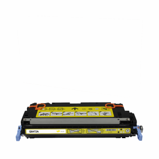Huismerk HP 502A (Q6472A) toner geel