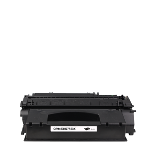 Huismerk HP 53X (Q7553X) toner zwart hoge capaciteit